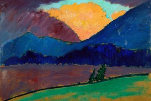 Summer evening in Murnau （穆尔瑙的夏夜）