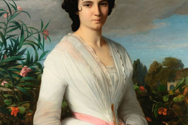 Portrait Of Mademoiselle Louise Marès （路易丝·马雷斯小姐肖像）1851