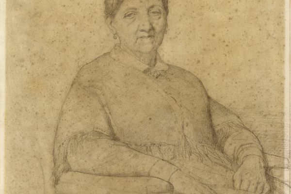 Portrait de Mme Paccini, mère de Me Paton （帕奇尼夫人的肖像，帕顿的母亲）1852