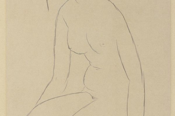 Seated Nude（对称裸体）