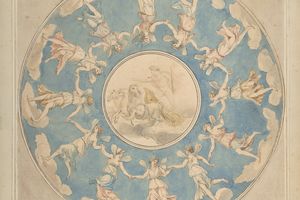 天花板设计；阿波罗与时间(Design for Ceiling; Apollo and the Hours )