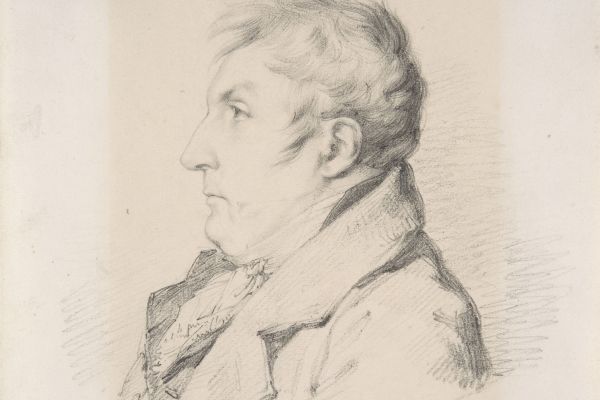 路易·弗朗索瓦·贝尔廷肖像，莱茵(Portrait of Louis-Francois Bertin, l'ainé)