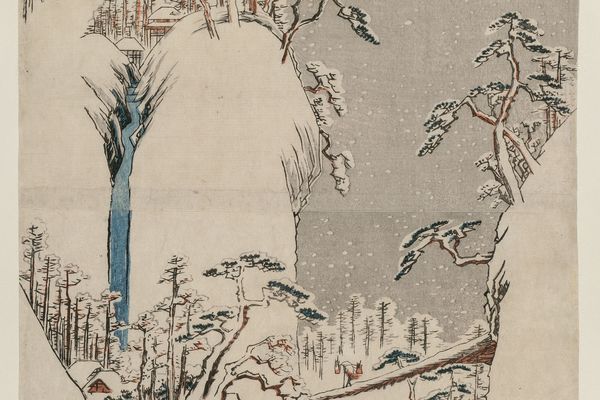 雪中​​的富士河（The Fuji River in the Snow）