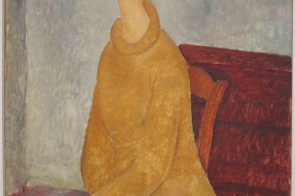 Jeanne Hébuterne in yellow sweater（穿着黄色毛衣的珍妮·赫布特恩）