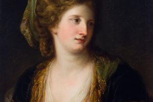 身着土耳其服饰的女子(Woman in Turkish Dress )
