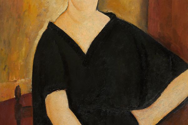 Madame Amédée(Woman with Cigarette)（艾美黛夫人（拿着香烟的女人））