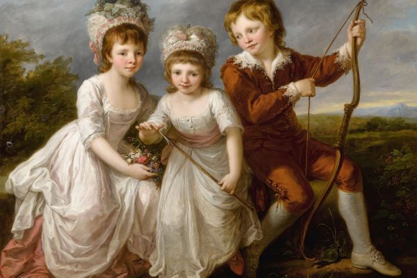 三个孩子的肖像(Portrait Of Three Children)