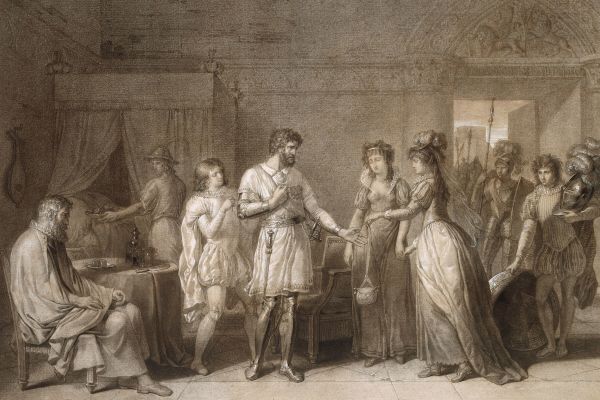贝亚德在布雷西亚拒绝女主人的礼物(Bayard Refusing the Presents of His Hostess, in Brescia )
