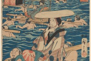 浅滩和宽阔的河流（Fording a Broad River）