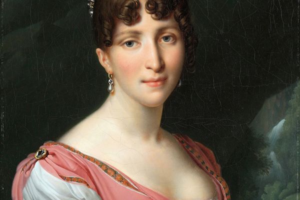 荷兰女王霍滕斯·德·博哈奈斯肖像(Portrait of Hortense de Beauharnais, Queen of Holland )