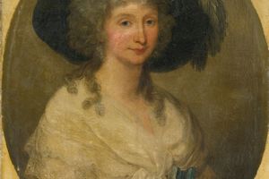 男爵夫人冯鲍尔的肖像(Portrait of Baroness Von Bauer)