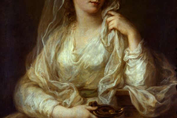 维斯塔圣女的肖像(Portrait Of A Lady As A Vestal Virgin)