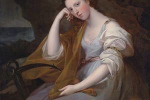路易莎·莱维森·高尔夫人的肖像作为斯佩斯（希望女神）(Portrait of Lady Louisa Leveson Gower as Spes (Goddess of Hope))