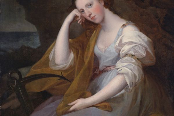 路易莎·莱维森·高尔夫人的肖像作为斯佩斯（希望女神）(Portrait of Lady Louisa Leveson Gower as Spes (Goddess of Hope))