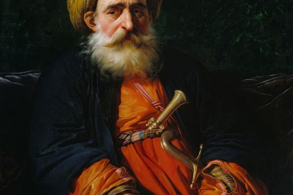 卡切夫·达胡斯的肖像，克里斯蒂安·马穆鲁克(Portrait of the Katchef Dahouth, Christian Mameluke )