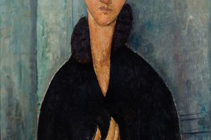 Femme aux yeux bleus（金发碧眼的女人）