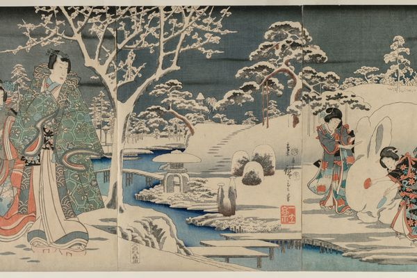 白雪皑皑的花园（The Snowy Garden）