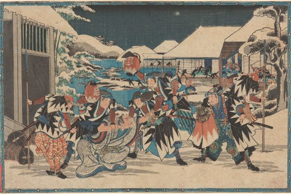 捕捉雪中的莫罗瑙（Capture of Moronao in Snow）