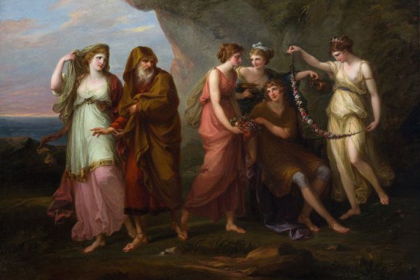 忒勒玛科斯和卡吕普索的仙女(Telemachus and The Nymphs of Calypso )