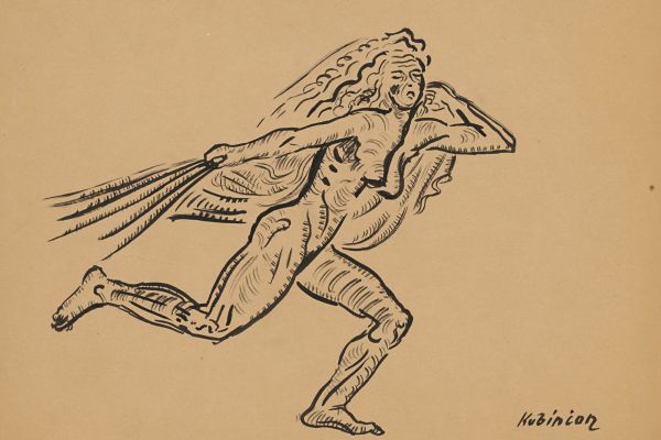 女性形象（风）(Female figure (Wind) )