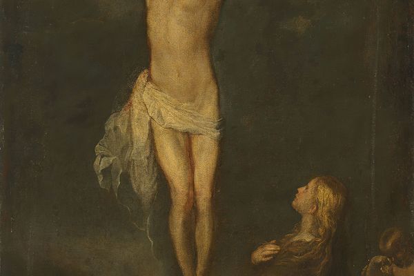 圣罗莎莉亚受难记(The Crucifixion with Saint Rosalia)