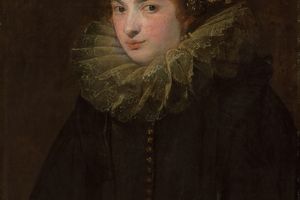 一幅贵妇人的肖像(A portrait of a noblewoman)