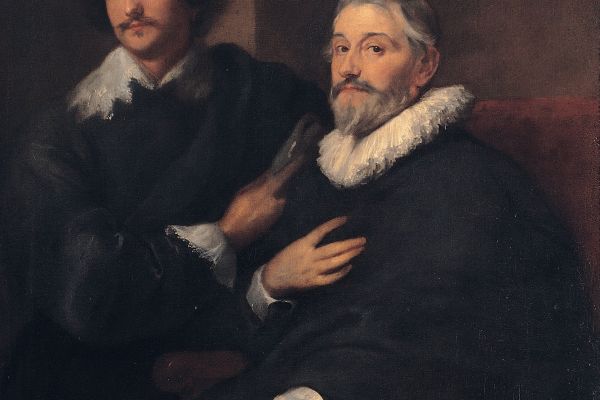 年长的彼得·德·约德和年轻的彼得·德约德肖像(Portrait Of The Engravers Pieter De Jode The Elder And Pieter De Jode The Younger)