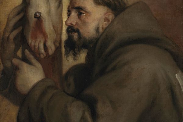 十字架脚下的阿西西圣方济各(Saint Francis of Assisi at the foot of the Cross)