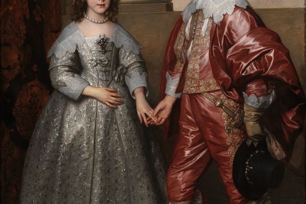 奥兰治亲王威廉二世和他的新娘玛丽·斯图尔特(William II, Prince of Orange, and his Bride, Mary Stuart )