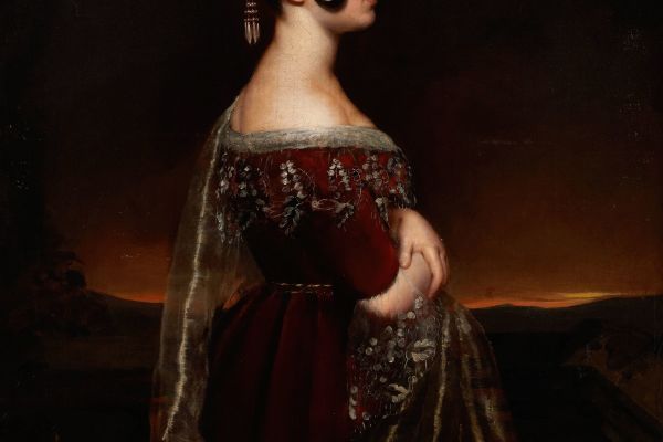 一个戴珍珠的女士的肖像(Portrait of a Lady with Pearls )