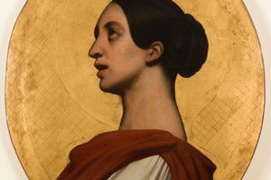 圣塞西尔的画像(Portrait de Pauline Viardot en sainte Cécile )
