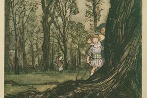 仙女都或多或少地躲藏到黄昏(Fairies are all more or less in hiding until dusk )