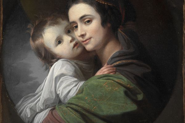 伊丽莎白·谢威尔·韦斯特和她的儿子拉斐尔(Elizabeth Shewell West and Her Son, Raphael )