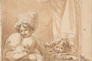 一个母亲和两个孩子(A Mother and Two Children )
