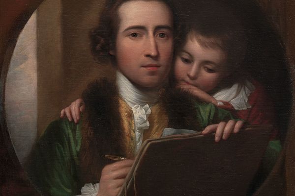 艺术家和他的儿子拉斐尔(The Artist and His Son Raphael )
