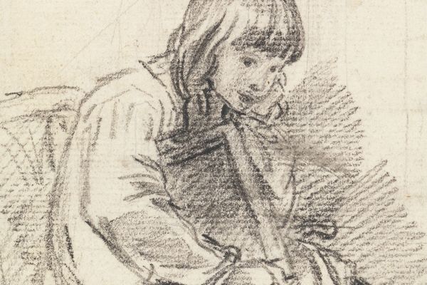 坐着的孩子(A Child Seated)