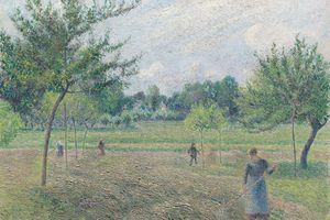 干草制作(Haymaking at éragny )