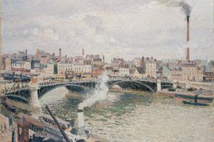 早上，广播日，鲁昂(Morning, An Overcast Day, Rouen )