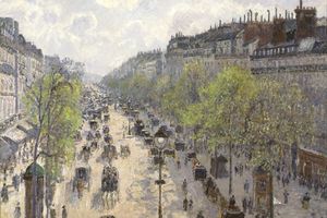 蒙马特大道，春天(Boulevard Montmartre, Spring)
