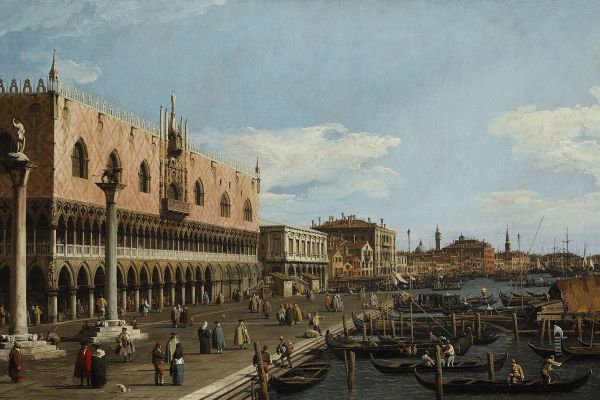 威尼斯，夏基亚沃尼号(Venice, the Riva degli Schiavoni )