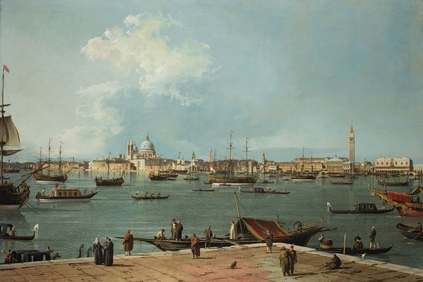 威尼斯，来自圣乔治·马焦雷的圣马可大教堂(Venice, the Bacino di San Marco from San Giorgio Maggiore )