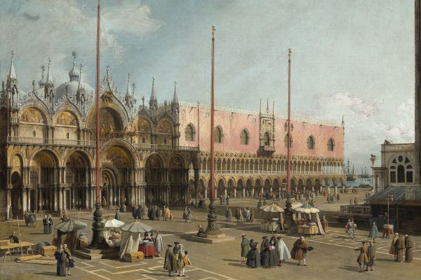 威尼斯的圣马克广场(The Square of Saint Mark's,Venice )