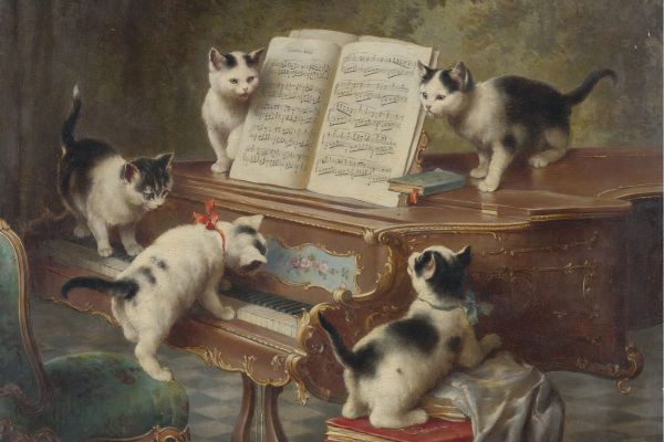 小猫的演奏会(The Kittens' Recital )