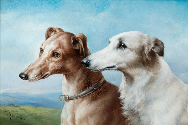 两只猎犬(Two Greyhounds)