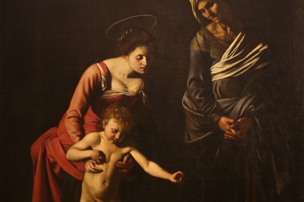 圣母与圣安的孩子(Madonna and Child with Saint Anne )