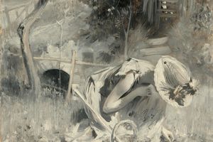 田园牧歌(Tradgardsidyll (Garden Idyll))