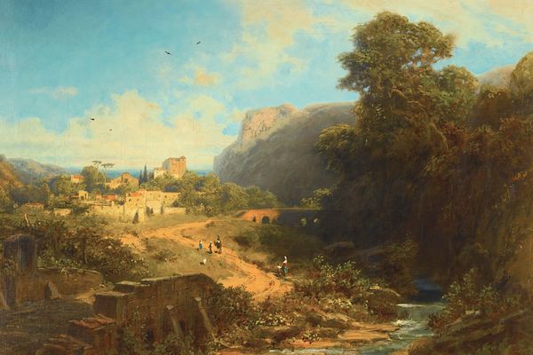 意大利风景(Italienische Landschaft (Italian Landscape))