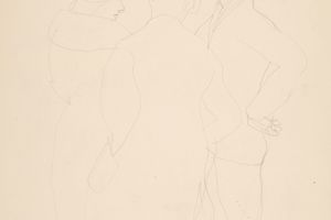 有两个水手的女人(Woman with Two Sailors)
