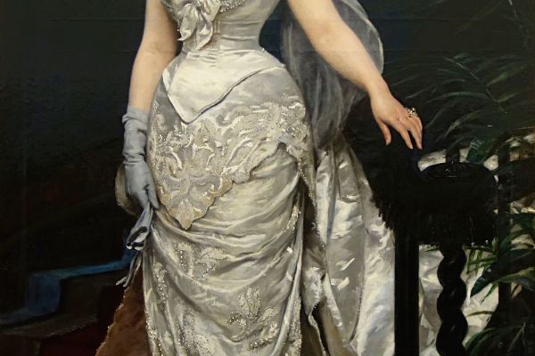 X小姐的肖像，安福尔蒂侯爵夫人(Portrait de mademoiselle X, Marquise Anforti)