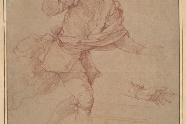 年轻人的肖像，巴拉塔里亚岛(Study of a Young Man,study for the tapestry,Sancho’s departure for the island of Barataria)